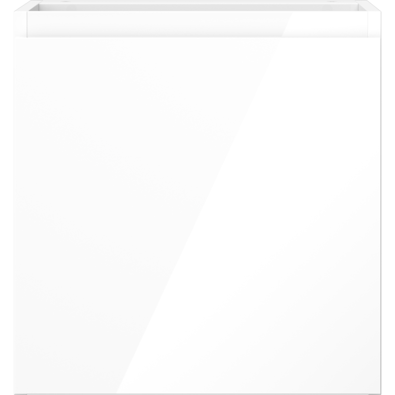 Mexen Orio armário de casa de banho para lavatório 45 cm, 1 porta, branco brilho - 91A11-04547-1-BF00