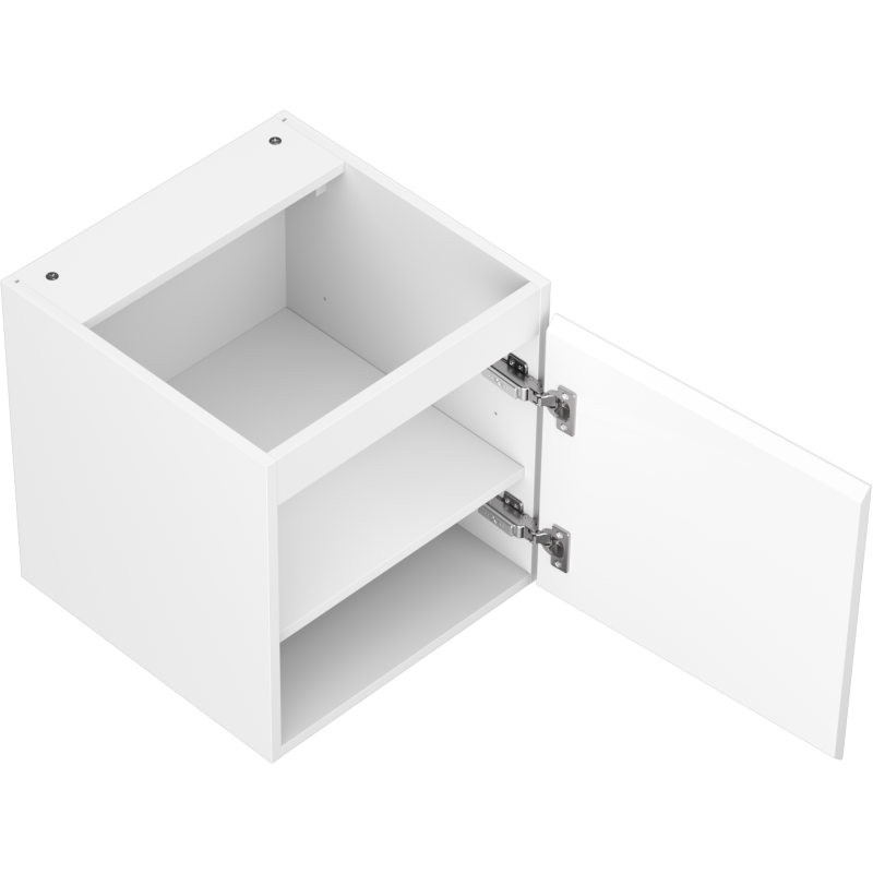 Mexen Orio armário de casa de banho de 45 cm para lava-loiça, 1 porta, branco mate - 91A11-04547-1-BF01