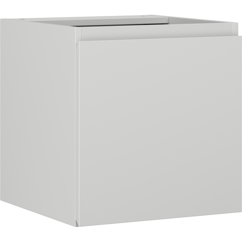 Mexen Orio Badezimmerschrank für Waschbecken 45 cm, 1 Tür, Grau Matt - 91A11-04547-1-BF62