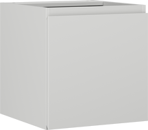 Mexen Orio mobile da bagno sospeso 45 cm, 1 anta, grigio opaco - 91A11-04547-1-BF62