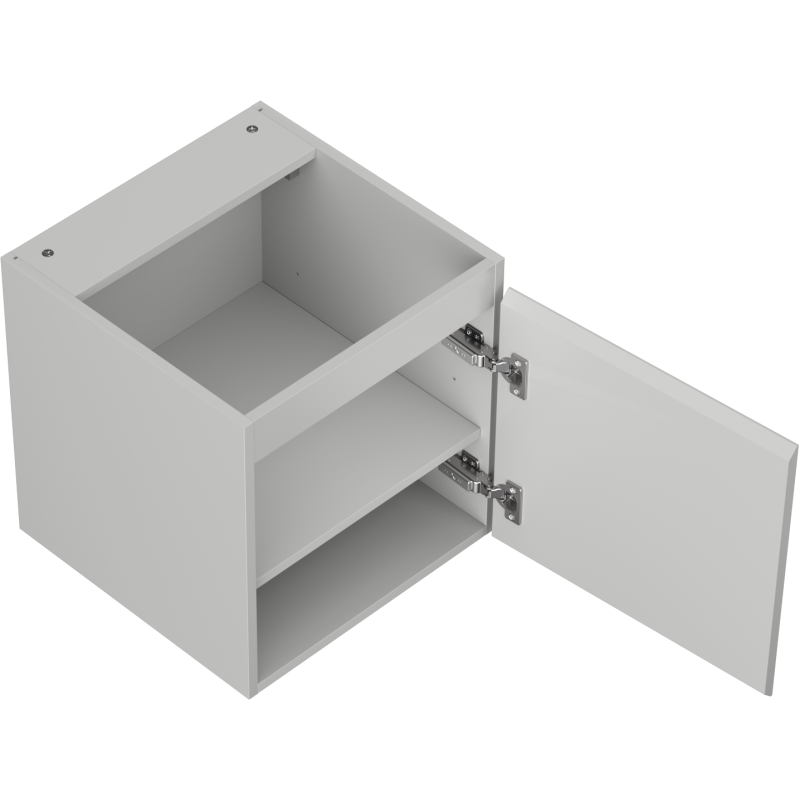 Mexen Orio armoire de salle de bain sous-lavabo 45 cm, 1 porte, gris mat - 91A11-04547-1-BF62