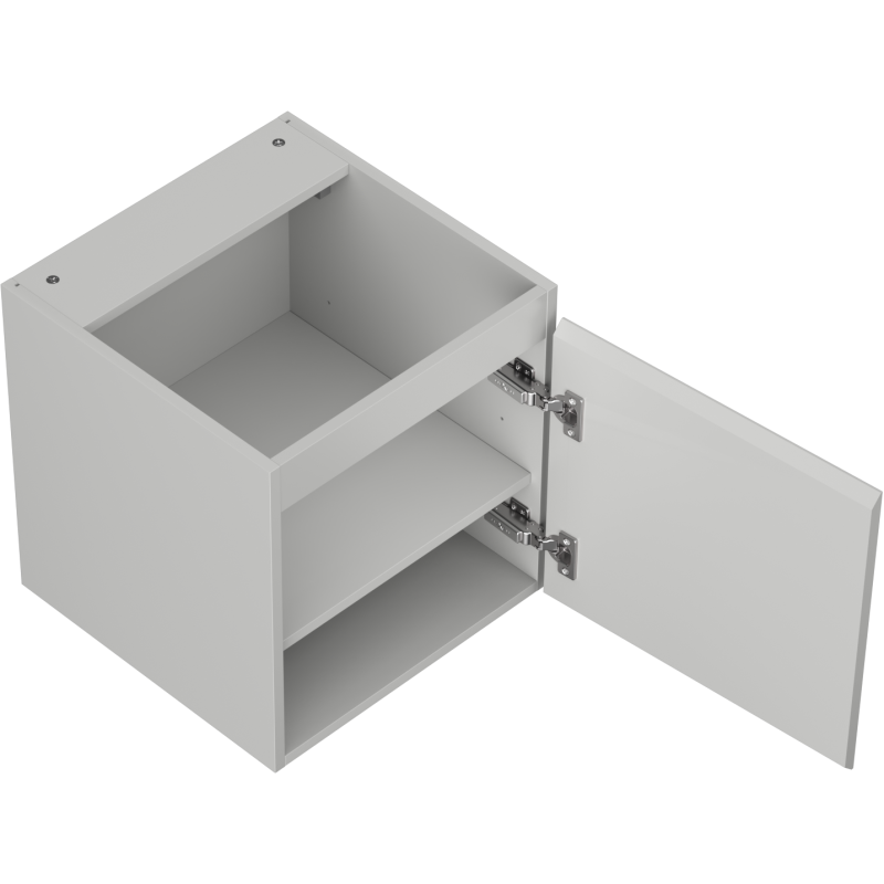 Mexen Orio mobile da bagno sospeso 45 cm, 1 anta, grigio opaco - 91A11-04547-1-BF62