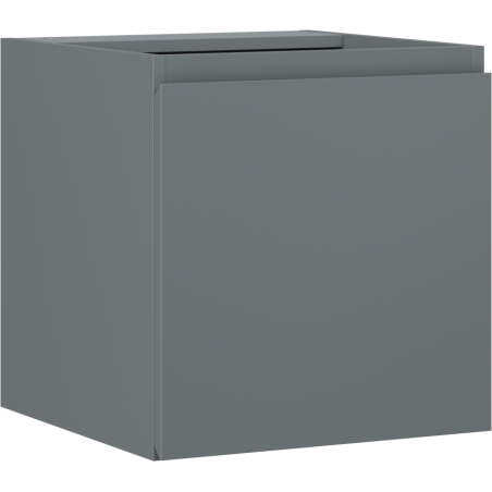 Mexen Orio szafka łazienkowa podumywalkowa 45 cm, 1 drzwi, grafit mat - 91A11-04547-1-BF66