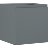 Mexen Orio Badezimmerschrank unter dem Waschbecken 45 cm, 1 Tür, Graphit matt - 91A11-04547-1-BF66
