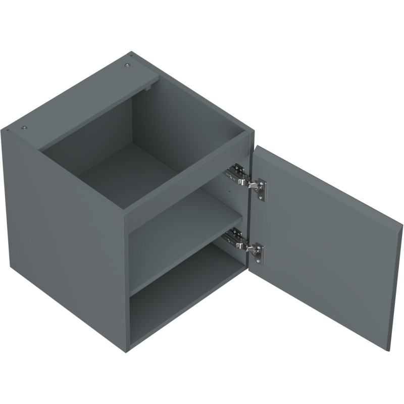 Mexen Orio szafka łazienkowa podumywalkowa 45 cm, 1 drzwi, grafit mat - 91A11-04547-1-BF66