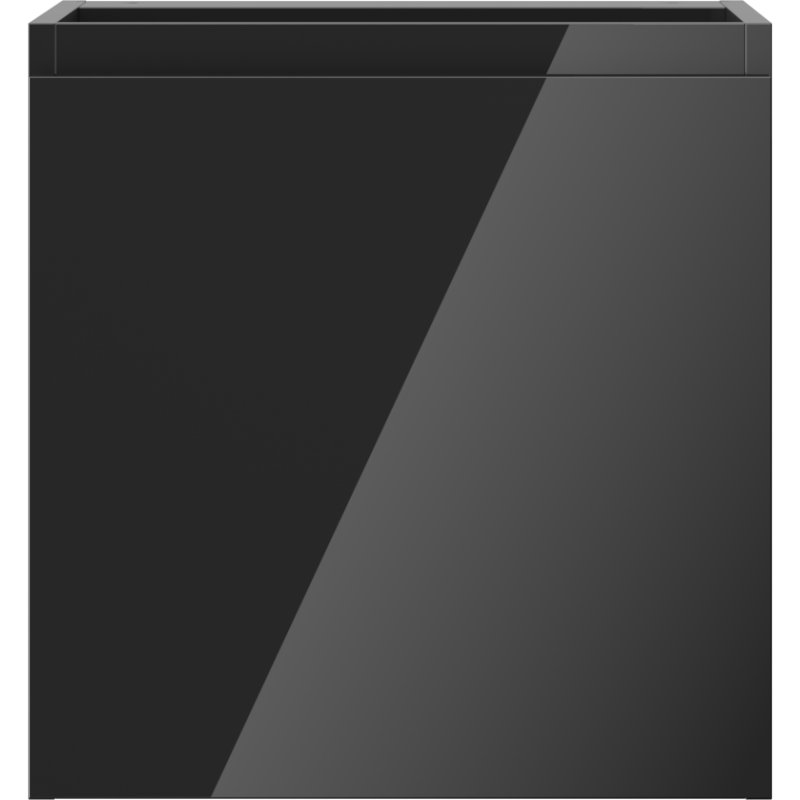 Mexen Orio bathroom cabinet under-sink 45 cm, 1 door, black gloss - 91A11-04547-1-BF70