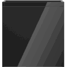 Mexen Orio armoire de salle de bains sous lavabo 45 cm, 1 porte, noir brillant - 91A11-04547-1-BF70