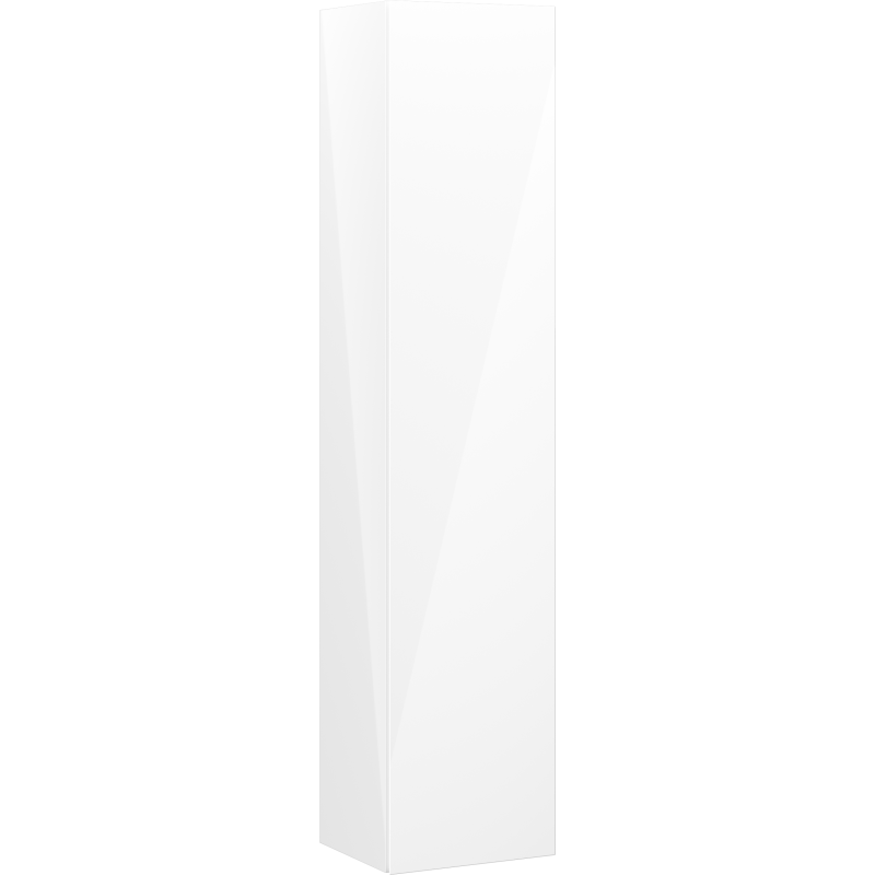 Mexen Orio colonna da bagno 35 cm, 1 porta, bianco lucido - 91A11-03016-1-BF00