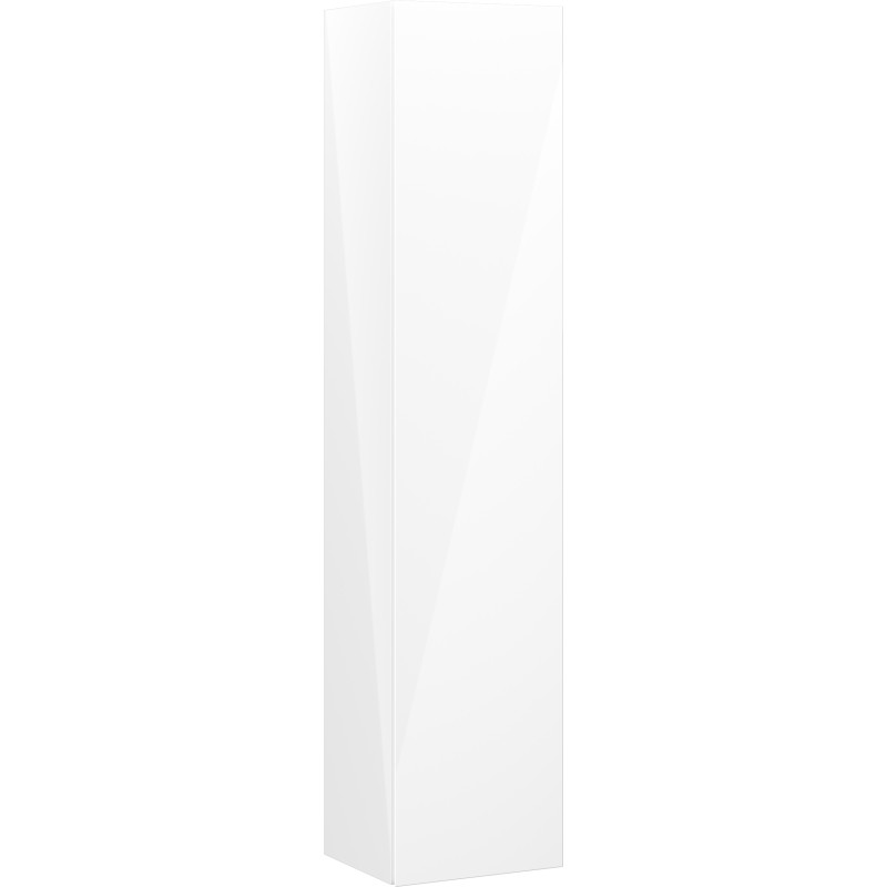 Mexen Orio Colonne de salle de bain 35 cm, 1 porte, blanc brillant - 91A11-03016-1-BF00