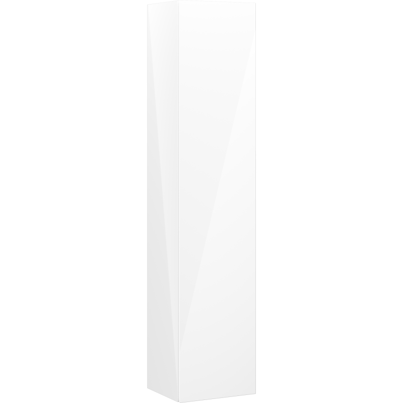 Mexen Orio columna de baño 35 cm, 1 puerta, blanco brillo - 91A11-03016-1-BF00
