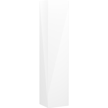Mexen Orio Badezimmersäule 35 cm, 1 Tür, Weiß Hochglanz - 91A11-03016-1-BF00