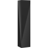 Mexen Orio Badezimmerhochschrank 35 cm, 1 Tür, schwarz glänzend - 91A11-03016-1-BF70