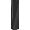 Mexen Orio Badezimmerpfosten 35 cm, 1 Tür, schwarz glänzend - 91A11-03016-1-BF70