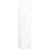 Mexen Orio słupek łazienkowy 35 cm, 2 drzwi , biały połysk - 91A11-03016-2-BF00