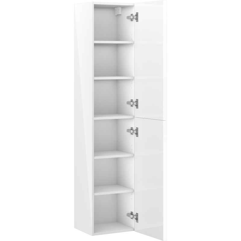 Mexen Orio ormarić za kupaonicu 35 cm, 2 vrata, bijeli sjaj - 91A11-03016-2-BF00