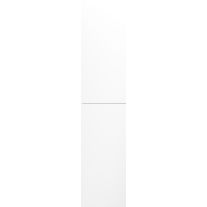 Mexen Orio colonne de salle de bain 35 cm, 2 portes, blanc mat - 91A11-03016-2-BF01