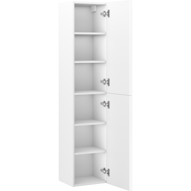 Mexen Orio słupek łazienkowy 35 cm, 2 drzwi , biały mat - 91A11-03016-2-BF01