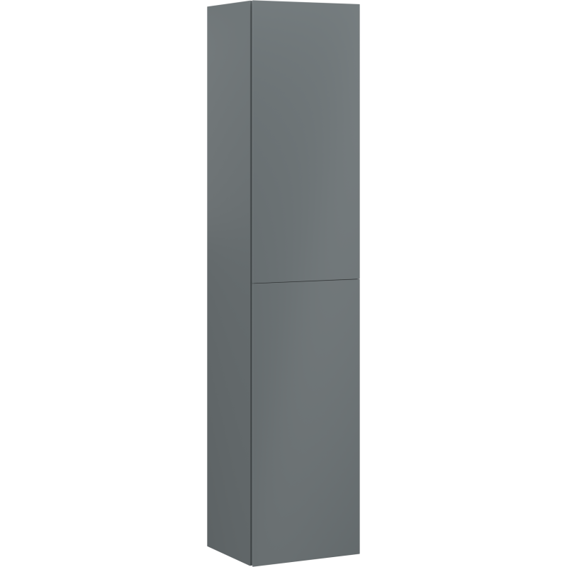 Mexen Orio columna de baño 35 cm, 2 puertas, grafito mate - 91A11-03016-2-BF66