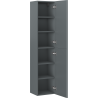 Mexen Orio Badschrank 35 cm, 2 Türen, grafit matt - 91A11-03016-2-BF66