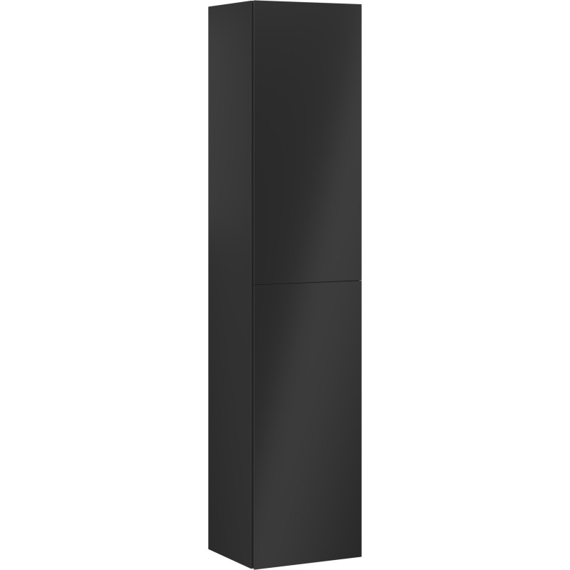 Mexen Orio kupaonski ormarić 35 cm, 2 vrata, crna mat - 91A11-03016-2-BF71