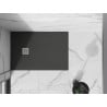 Mexen Stone+ composite rectangular shower tray 100 x 80 cm, anthracite - 44718010