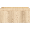 Mexen Rivel bathroom cabinet under-sink 50 cm, 1 drawer, fluted, oak - 91A20-05023-1-BF81