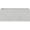 Mexen Rivel Badezimmerunterschrank 60 cm, 1 Schublade, geriffelt, grau matt - 91A20-06023-1-BF62