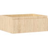 Mexen Rivel szafka łazienkowa podumywalkowa 60 cm, 1 szuflada, ryflowana , dąb - 91A20-06023-1-BF81