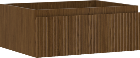 Mexen Rivel Buedzëmmer Schaf mat Ëmwäschten 60 cm, 1 Schief, rifft, Nëss - 91A20-06023-1-BF86