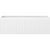 Mexen Rivel badkamerkastje onder wastafel 70 cm, 1 lade, geribbeld, wit mat - 91A20-07023-1-BF01