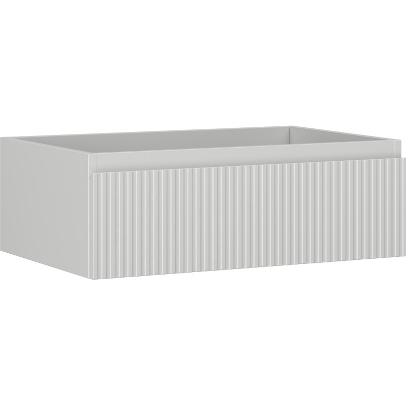 Mexen Rivel vannitoakapp valamu alla 70 cm, 1 sahtel, sooneline, hall matt - 91A20-07023-1-BF62