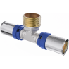 Mexen PEX-P Klemmt-Stück, pressbar PEX 25 x 3/4 GZ x 25 - W97133-2534M25-00