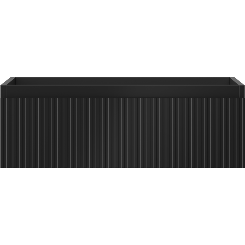 Mexen Rivel armário de casa de banho para lavatório 70 cm, 1 gaveta, ranhurado, grafite mate - 91A20-07023-1-BF71