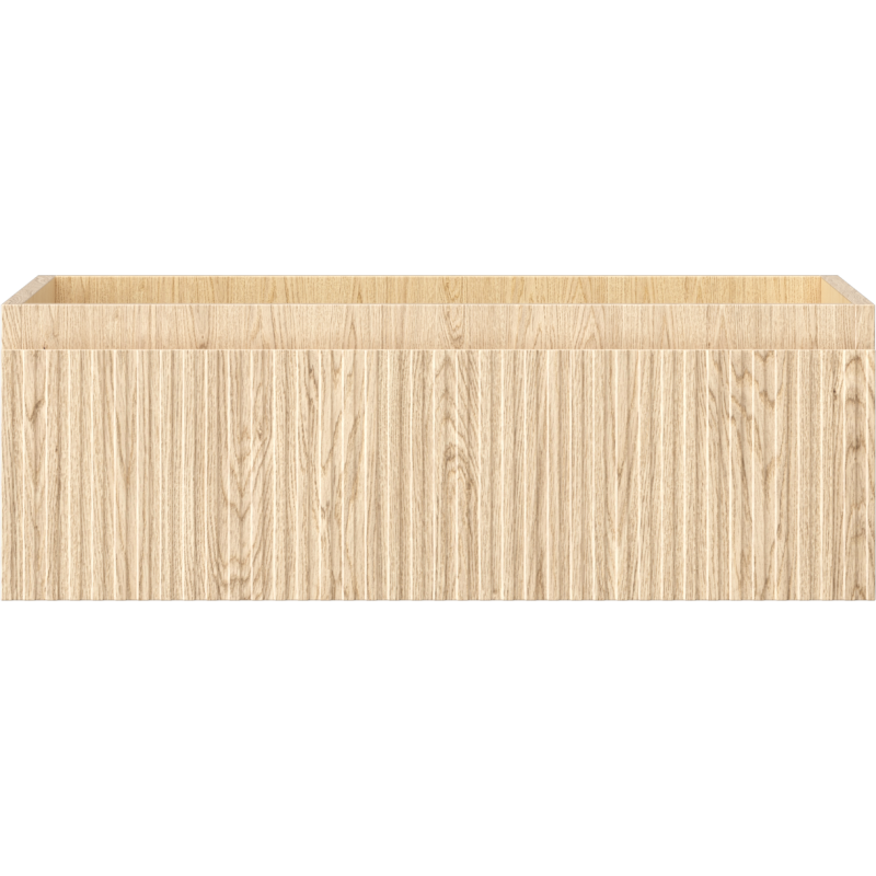 Mexen Rivel mueble de baño bajo lavabo 70 cm, 1 cajón, ranurado, roble - 91A20-07023-1-BF81