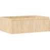 Mexen Rivel Badezimmerschrank unter Waschbecken 70 cm, 1 Schublade, gerillt, Eiche - 91A20-07023-1-BF81