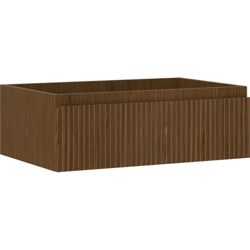 Mexen Rivel ormarić za umivaonik 70 cm, 1 ladica, s uzorkom, orah - 91A20-07023-1-BF86