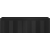 Mexen Rivel vannitoakapp valamualune 80 cm, 1 sahtel, sooneline, must matt - 91A20-08023-1-BF71