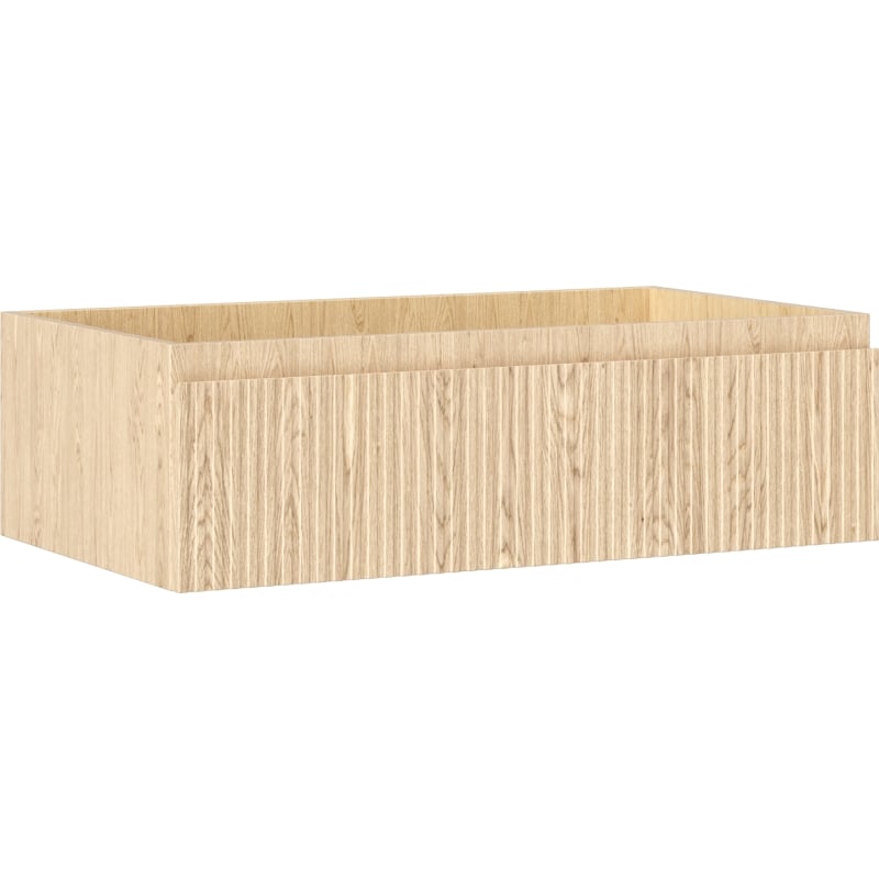 Mexen Rivel vannitoakapp valamu alune 80 cm, 1 sahtel, sooneline, tamm - 91A20-08023-1-BF81