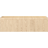 Mexen Rivel kupaonski ormarić ispod umivaonika 80 cm, 1 ladica, rebrasta, hrast - 91A20-08023-1-BF81