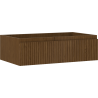 Mexen Rivel mueble de baño bajo lavabo de 80 cm, 1 cajón, ranurado, nogal - 91A20-08023-1-BF86