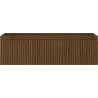 Mexen Rivel Badezimmer-Unterschrank 80 cm, 1 Schublade, geriffelt, Nussbaum - 91A20-08023-1-BF86