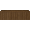 Mexen Rivel Ormar za kupaonicu ispod umivaonika 80 cm, 1 ladica, reljefni, orah - 91A20-08023-1-BF86