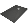Mexen Stone+ composiet rechthoekige douchebak 120 x 80 cm, antraciet - 44718012