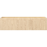 Mexen Rivel Badezimmer-Unterschrank 90 cm, 1 Schublade, geriffelt, Eiche - 91A20-09023-1-BF81