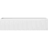 Mexen Rivel meuble de salle de bain sous-lavabo 100 cm, 1 tiroir, rainuré, blanc mat - 91A20-10023-1-BF01