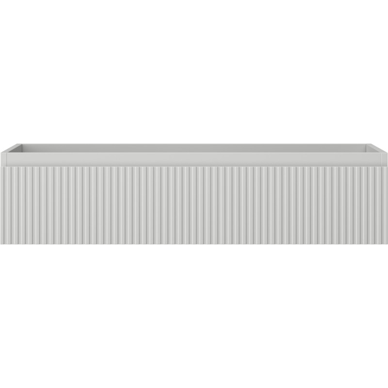 Mexen Rivel vannitoa valamu alune kapp 100 cm, 1 sahtel, sooneline, hall matt - 91A20-10023-1-BF62