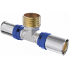 Mexen PEX-P raccord en T compressible, à sertir PEX 32 x 1 Mâle x 32 - W97133-3210M32-00