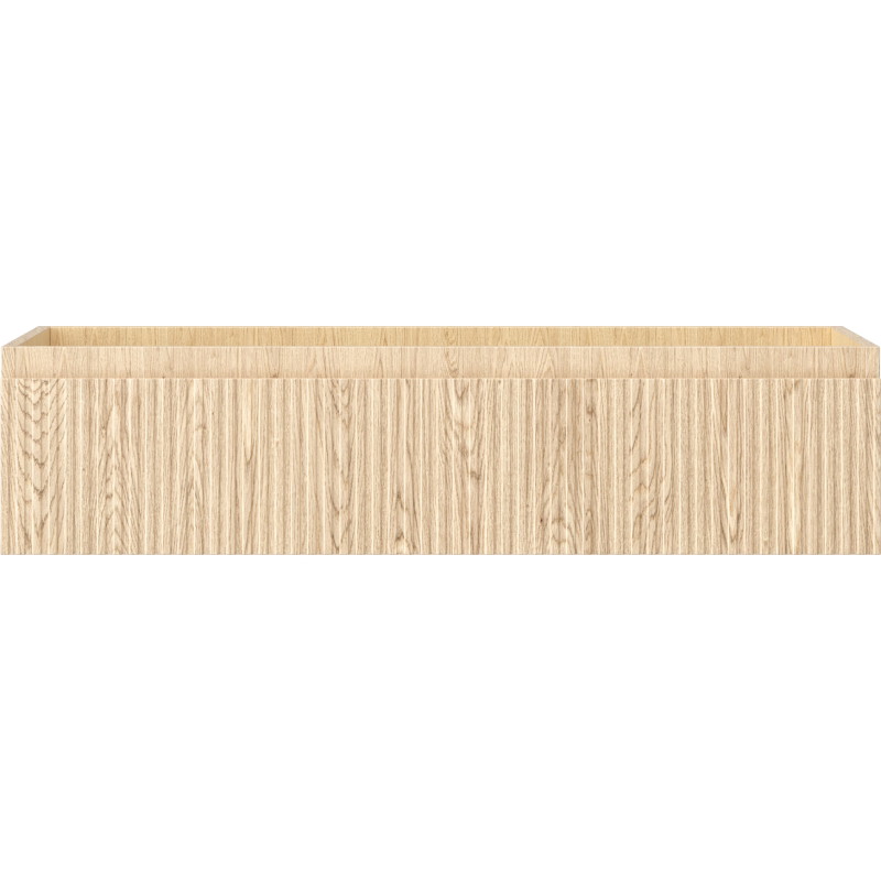 Mexen Rivel 100 cm valamu aluskapp, 1 sahtel, soonimisjälgedega, tamm - 91A20-10023-1-BF81