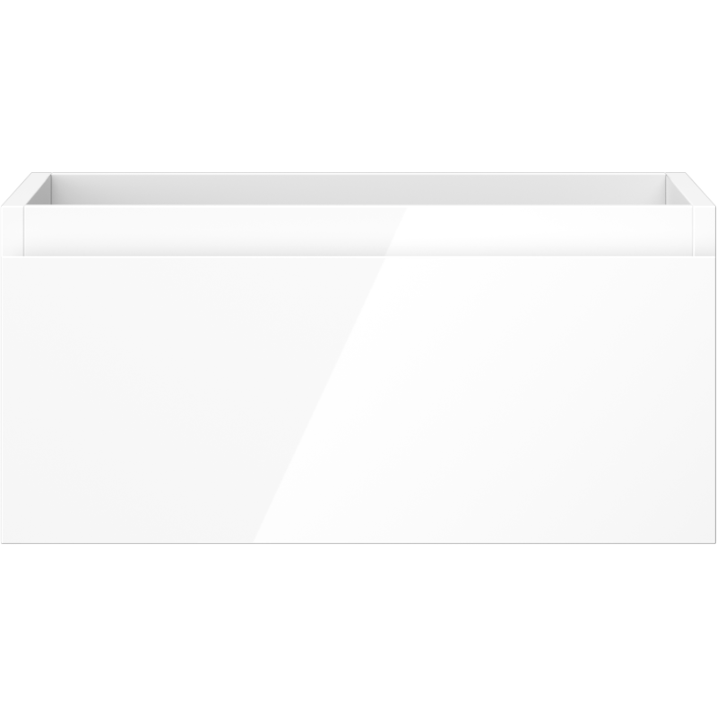 Mexen Orio meuble de salle de bain sous lavabo 50 cm, 1 tiroir, blanc brillant - 91A10-05023-1-BF00
