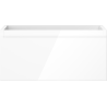 Mexen Orio badkamerkastje onder wastafel 50 cm, 1 lade, wit glans - 91A10-05023-1-BF00
